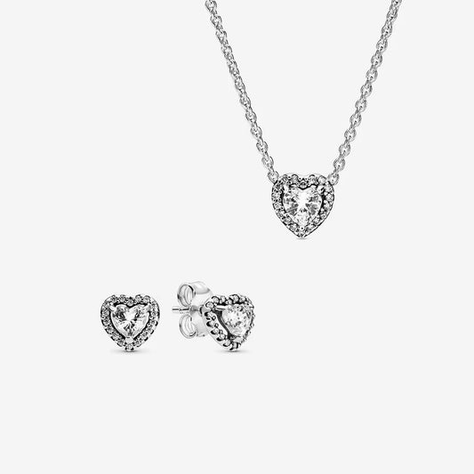 Set Diamond Heart